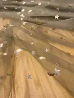 Ayyıldız Varak Baskı Tül