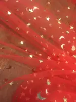 Ayyıldız Varak Baskı Tül