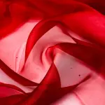 Cam Organze Kırmızı