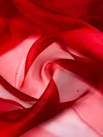 Cam Organze Kırmızı