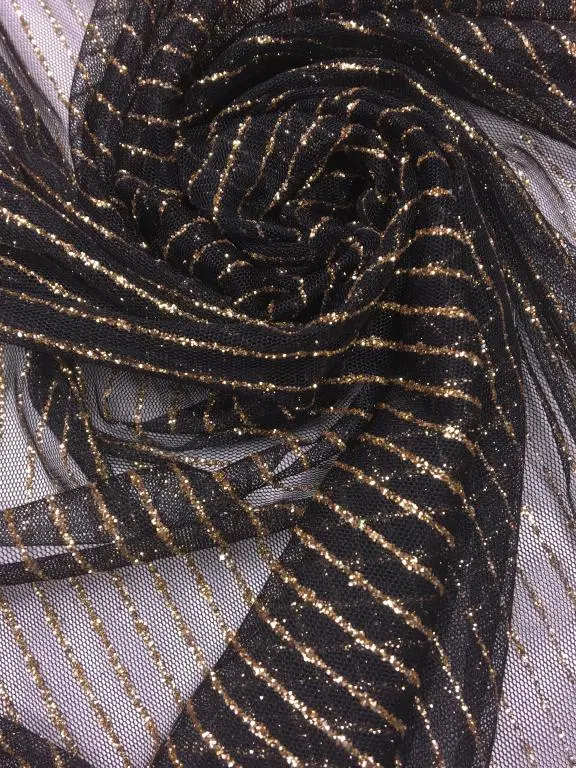 cizgili-sim-baski-tul-01.jpg Çizgili Gold Sim Baskı Likra Tül
