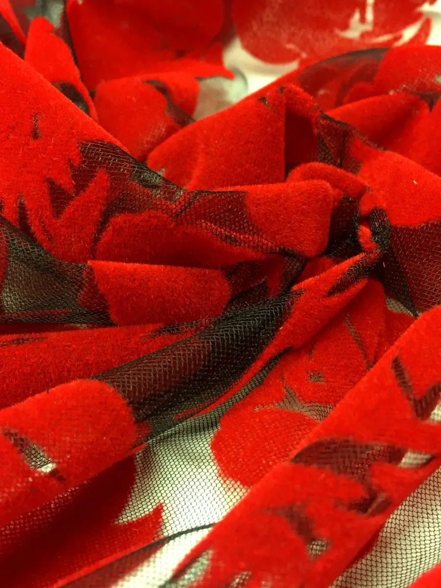 flok-baski-gul-desen-kirmizi-01.jpg Flok Baskı Gül Desen Tül