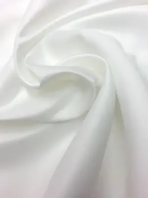 Kalın Mat Saten Kırık Beyaz (Gelinlik Saten)