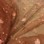 Kalpli Sim Baskı Tül Bakır