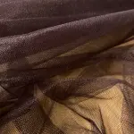 Kristal Tül Acı Kahve kumaş