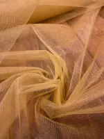 Kristal Tül Gold kumaş 8