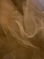 Kristal Tül Haki kumaş 2