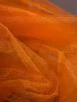 Kristal Tül Oranj kumaş