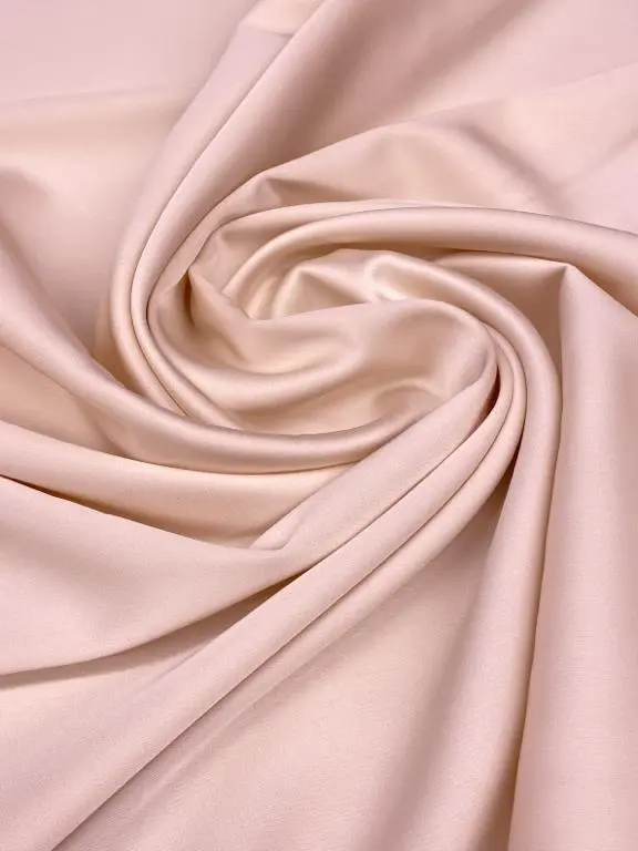 likra-saten-sifon-bej-2.jpg Likra Saten Şifon (İpeksi Saten) Kumaş