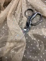 Likra Tül Üzeri Renkli Sim Baskı