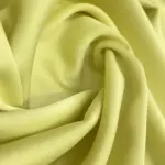 Kalın İpeksi Saten Limon Sarısı Rengi