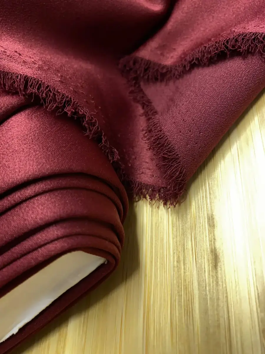 Milano Saten Bordo