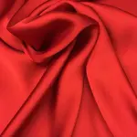 Saten Şifon (İpek Saten) 04 Kırmızı