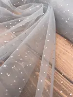 Mini Puantiye Varak Baskı Tül (2 mm)