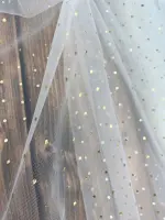 Mini Puantiye Varak Baskı Tül (2 mm)